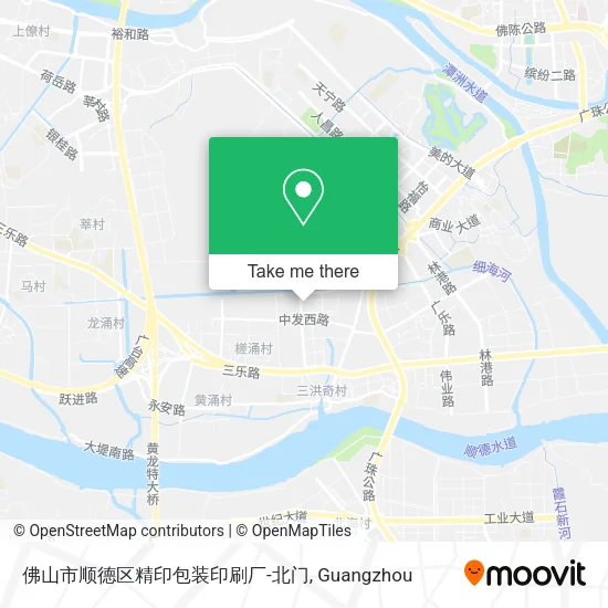 佛山市顺德区精印包装印刷厂-北门 map
