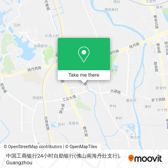 中国工商银行24小时自助银行(佛山南海丹灶支行) map