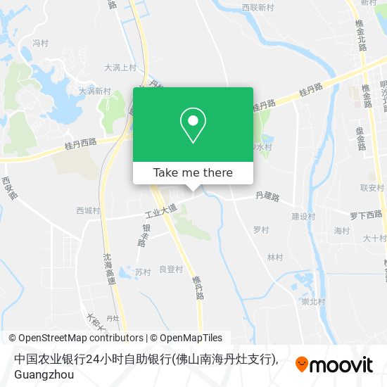 中国农业银行24小时自助银行(佛山南海丹灶支行) map
