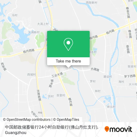 中国邮政储蓄银行24小时自助银行(佛山丹灶支行) map