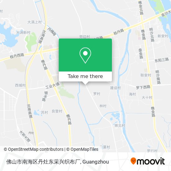 佛山市南海区丹灶东采兴织布厂 map