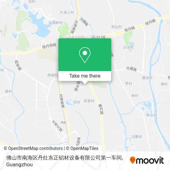 佛山市南海区丹灶东正铝材设备有限公司第一车间 map