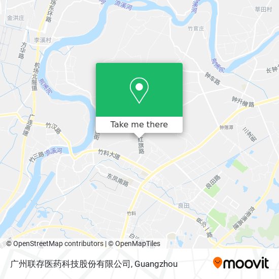 广州联存医药科技股份有限公司 map