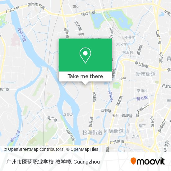 广州市医药职业学校-教学楼 map