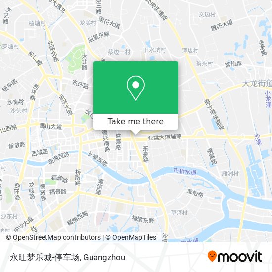 永旺梦乐城-停车场 map