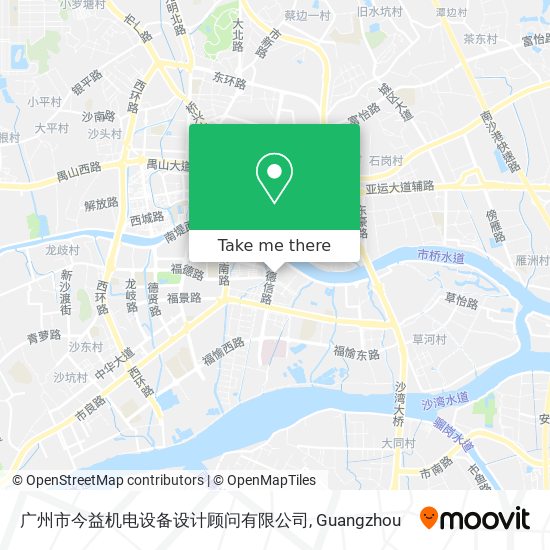 广州市今益机电设备设计顾问有限公司 map
