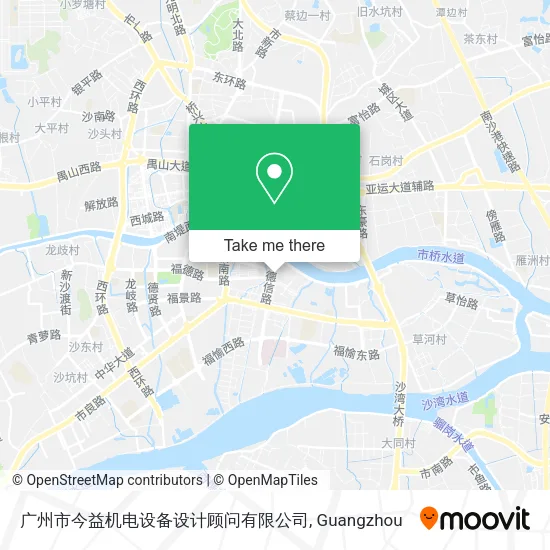 广州市今益机电设备设计顾问有限公司 map