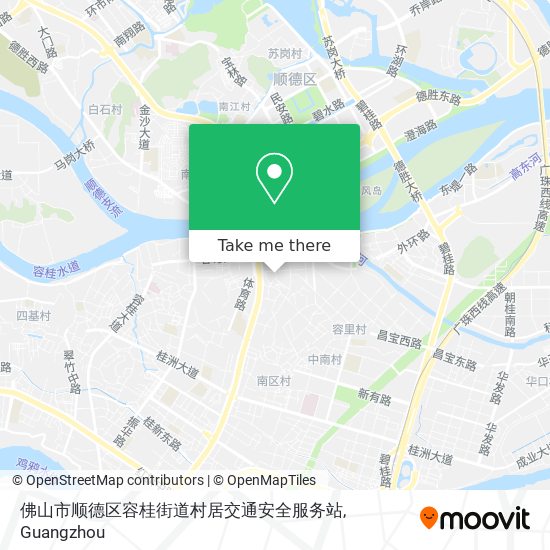 佛山市顺德区容桂街道村居交通安全服务站 map