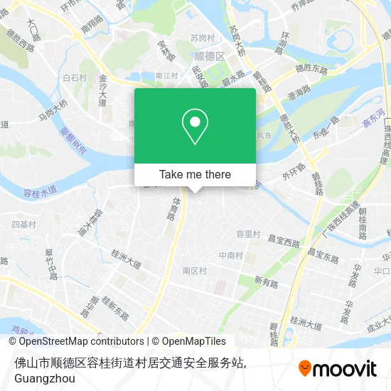 佛山市顺德区容桂街道村居交通安全服务站 map