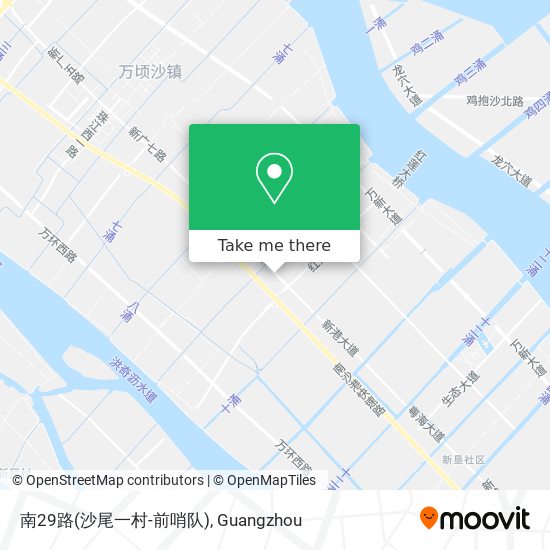 南29路(沙尾一村-前哨队) map