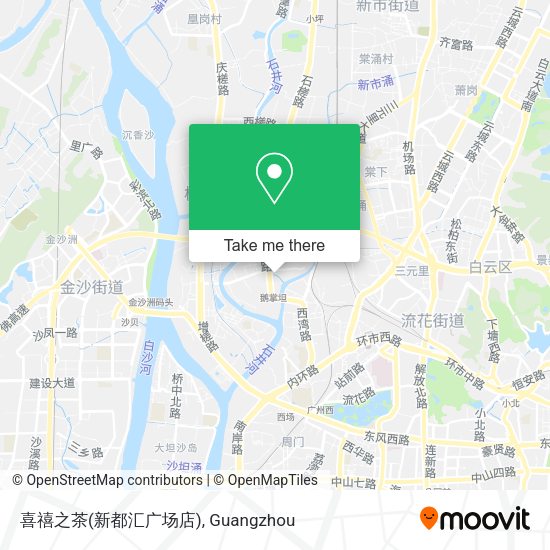 喜禧之茶(新都汇广场店) map