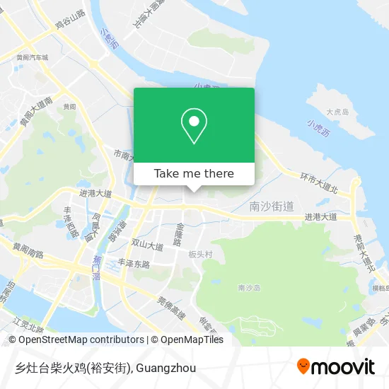 乡灶台柴火鸡(裕安街) map