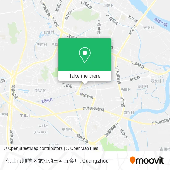 佛山市顺德区龙江镇三斗五金厂 map
