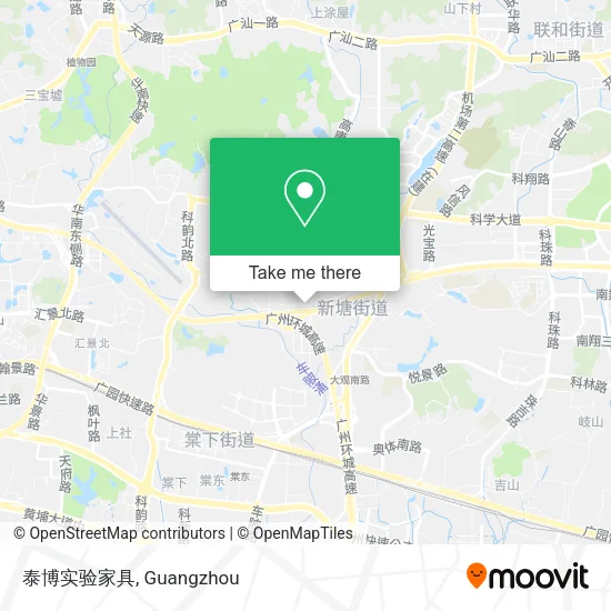 泰博实验家具 map