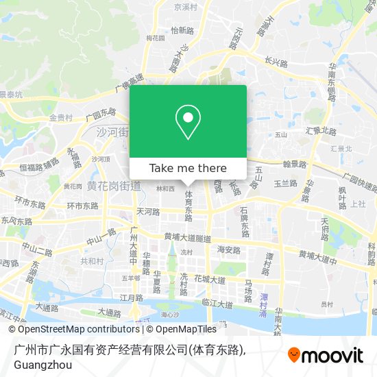 广州市广永国有资产经营有限公司(体育东路) map