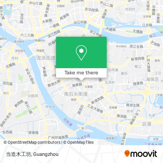 当造木工坊 map