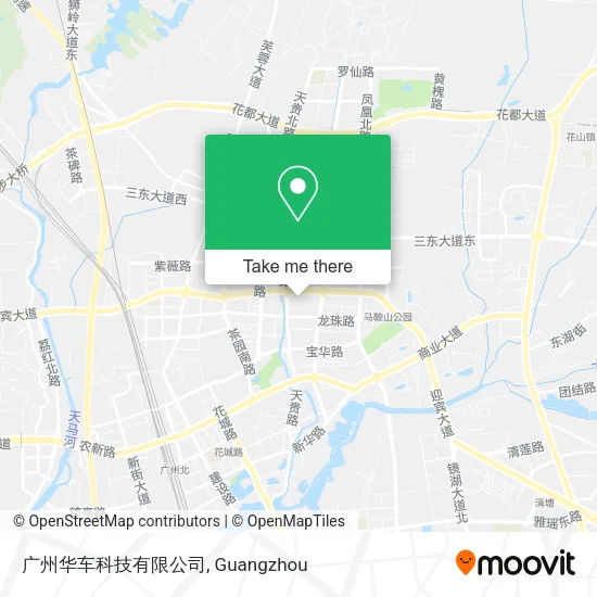 广州华车科技有限公司 map