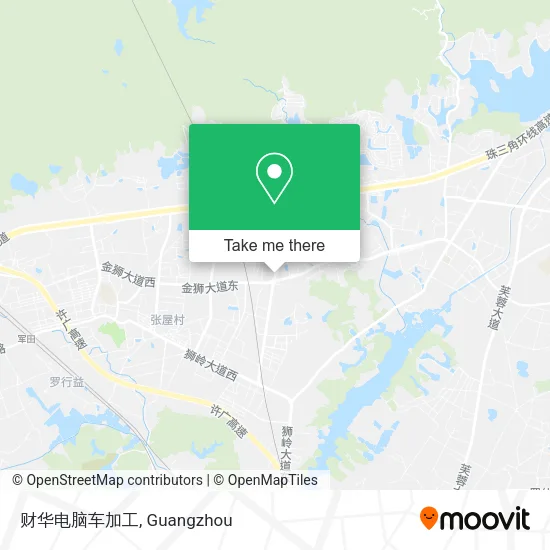 财华电脑车加工 map