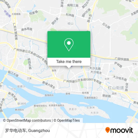 罗华电动车 map