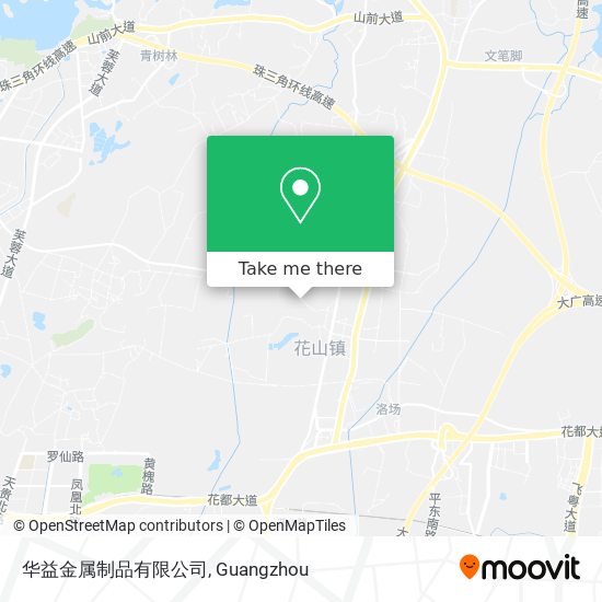 华益金属制品有限公司 map