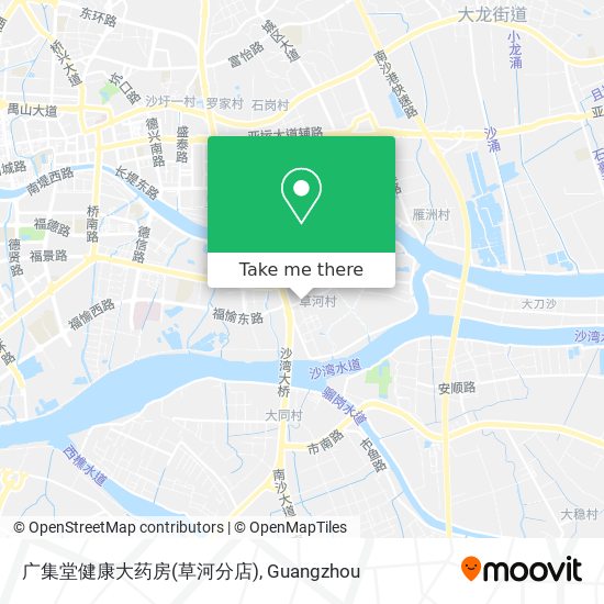 广集堂健康大药房(草河分店) map