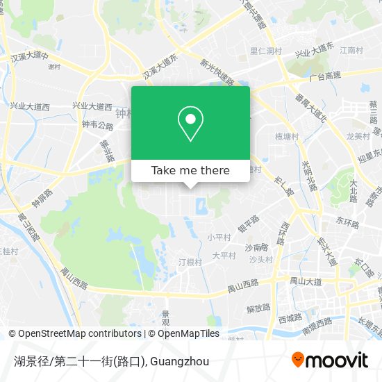 湖景径/第二十一街(路口) map