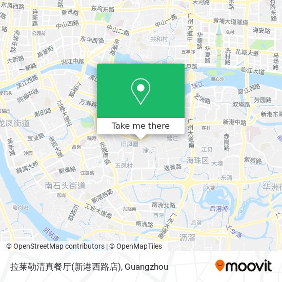 拉莱勒清真餐厅(新港西路店) map
