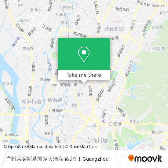 广州莱宾斯基国际大酒店-西北门 map