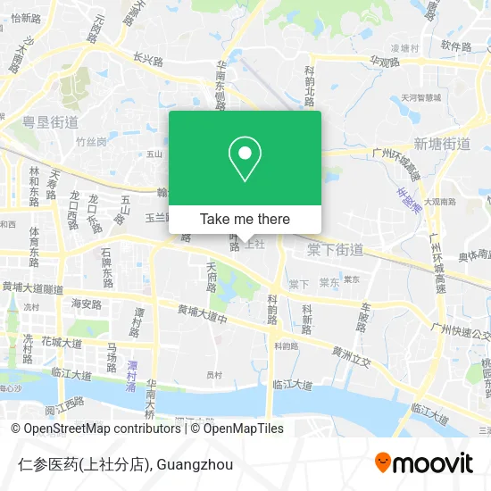 仁参医药(上社分店) map