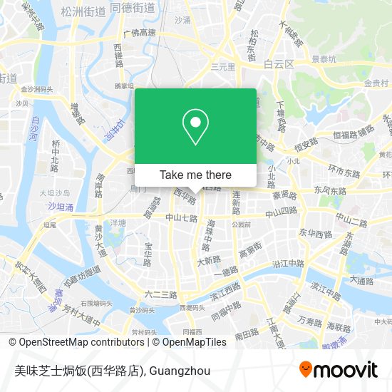美味芝士焗饭(西华路店) map