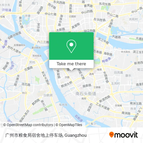 广州市粮食局宿舍地上停车场 map
