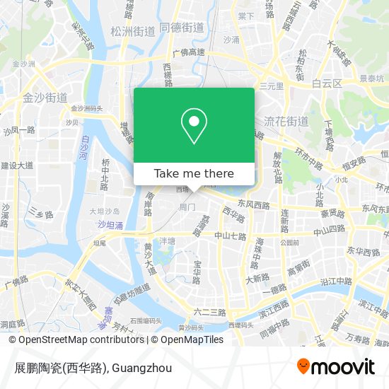 展鹏陶瓷(西华路) map