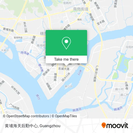 黄埔海关后勤中心 map