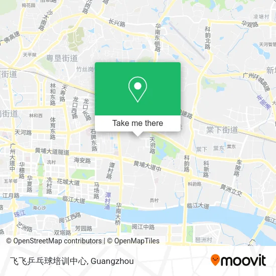 飞飞乒乓球培训中心 map