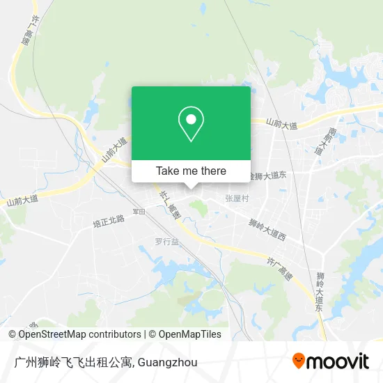 广州狮岭飞飞出租公寓 map
