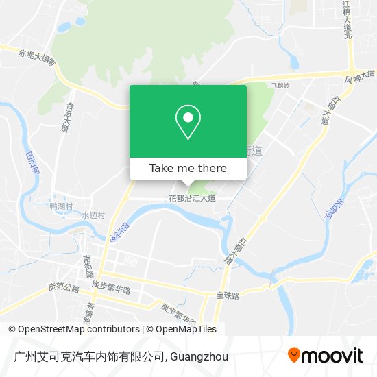 广州艾司克汽车内饰有限公司 map