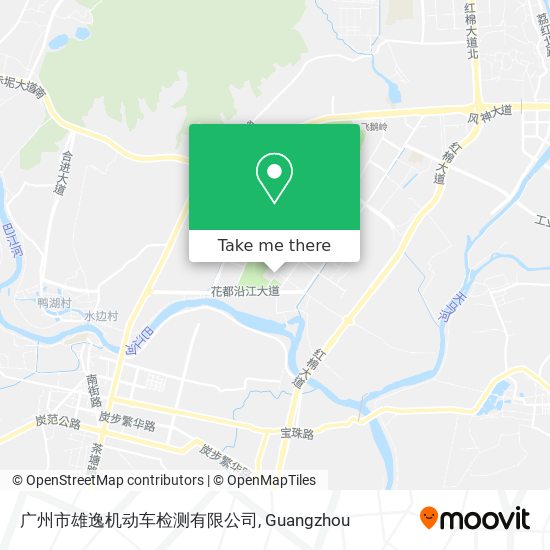 广州市雄逸机动车检测有限公司 map
