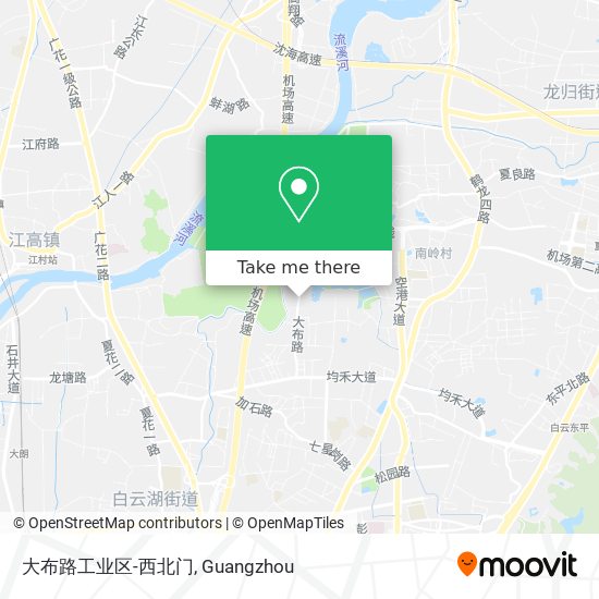 大布路工业区-西北门 map