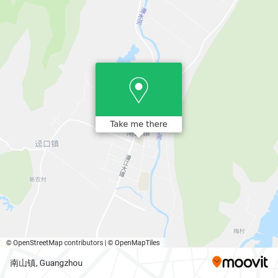 南山镇 map