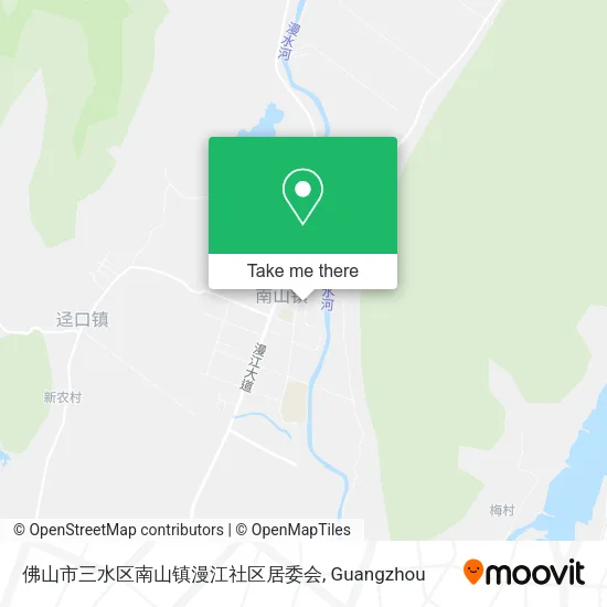 佛山市三水区南山镇漫江社区居委会 map