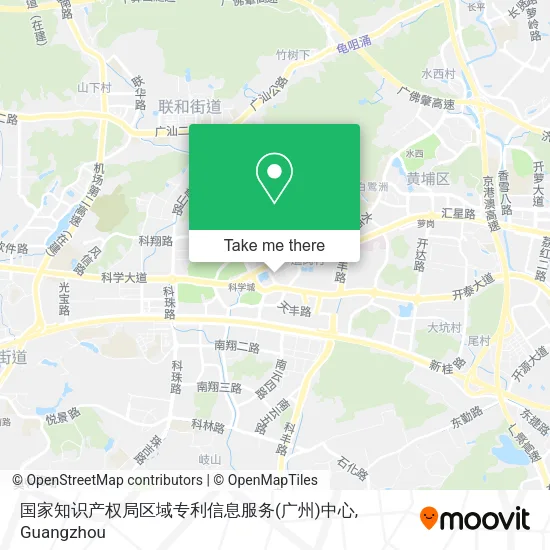 国家知识产权局区域专利信息服务(广州)中心 map