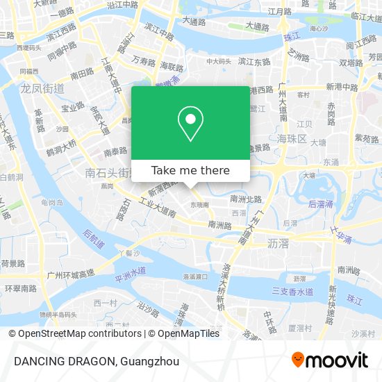 DANCING DRAGON map