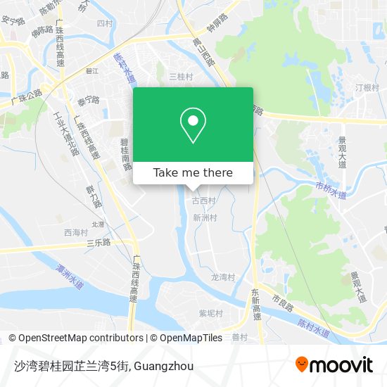 沙湾碧桂园芷兰湾5街 map