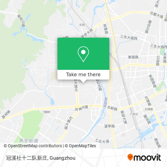 冠溪社十二队新庄 map
