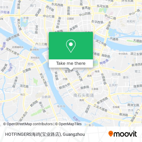 HOTFINGERS海鸡(宝业路店) map