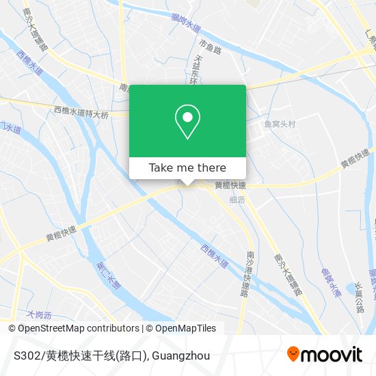 S302/黄榄快速干线(路口) map