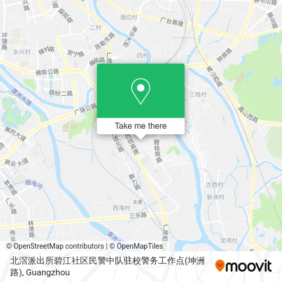 北滘派出所碧江社区民警中队驻校警务工作点(坤洲路) map