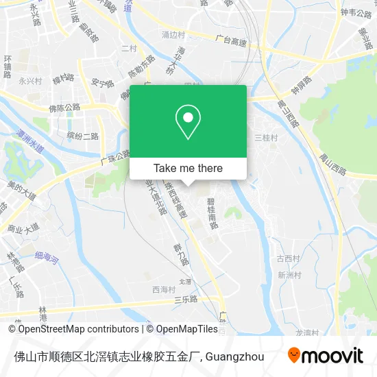 佛山市顺德区北滘镇志业橡胶五金厂 map