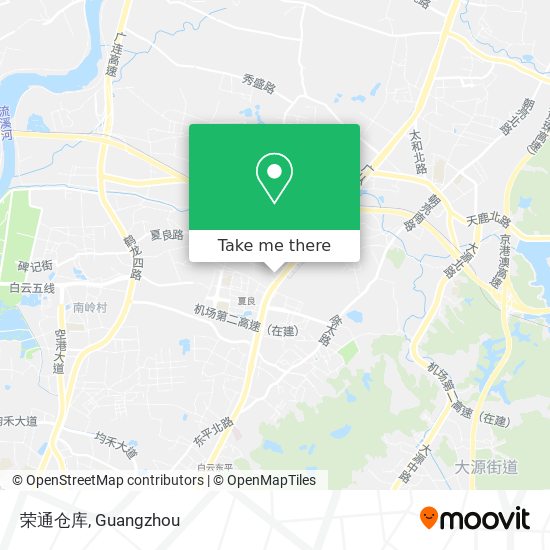 荣通仓库 map