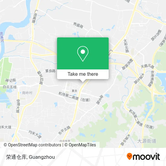 荣通仓库 map